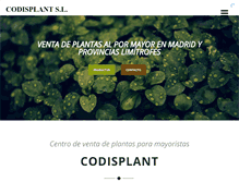 Tablet Screenshot of codisplant.com